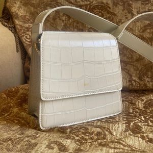 JW PEI ivory croc bag {Final Price}